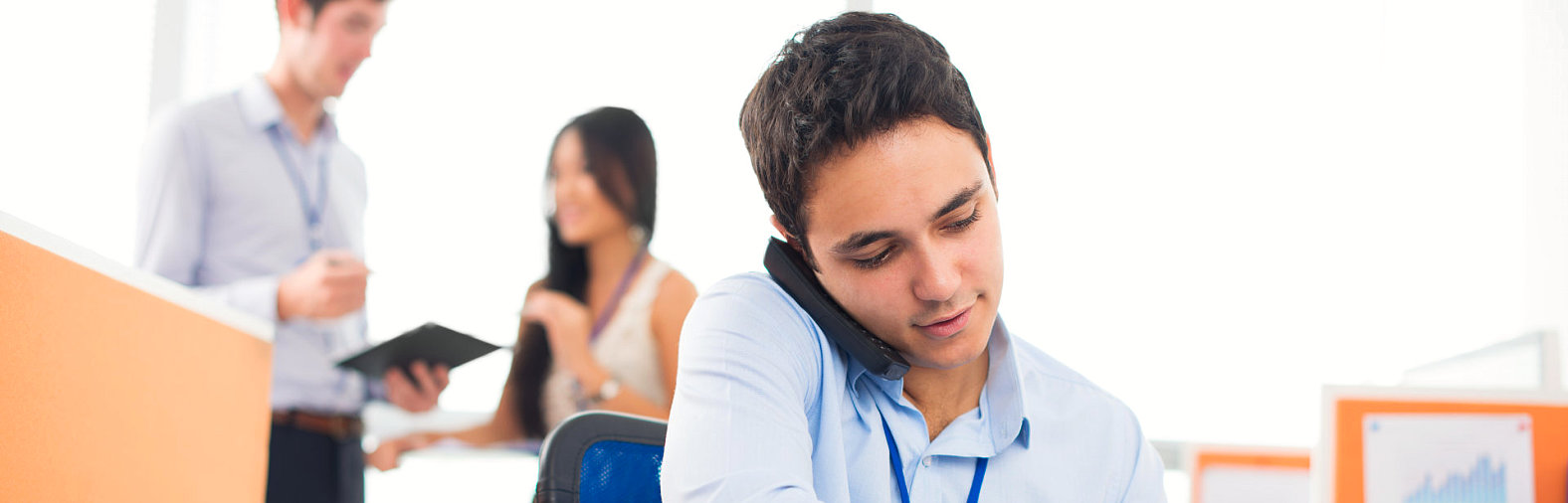 man calling to his mom